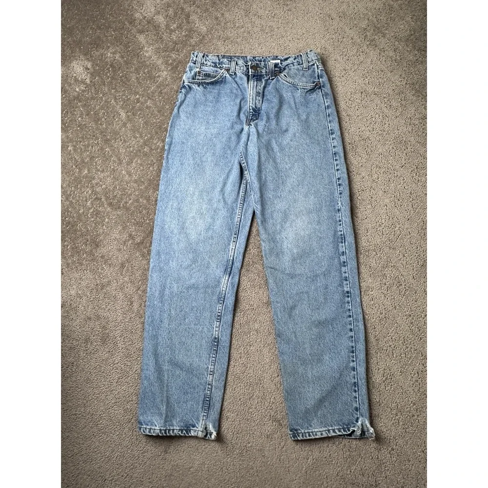 Vintage‎ Mens Jeans LEVIS 550 Orange Tab Straight Leg Relaxed Fit, Size W34 L34